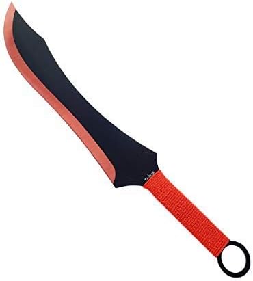 Tactical Master Fantasy Fixed Blade Machete with Nylon Carrier. for Camping, Collections, Outdoor Sports, Gifts