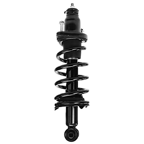 Image of Detroit Axle - 2 Rear Struts for 2007-2011 Honda CR-V Pair Complete Struts with Coil Spring Assembly 2008 2009 2010 Replacement Quick Install Ready Suspension Strut Shock