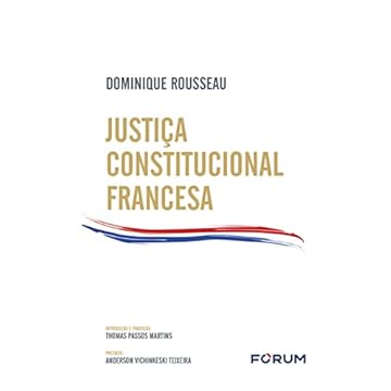 Capa do livro Justiça Constitucional Francesa