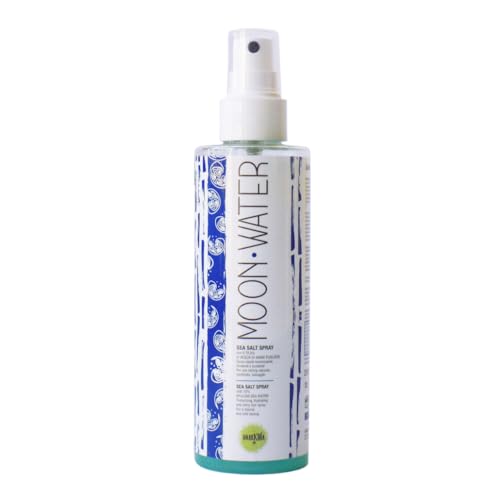 Moon Water - Lozione Spray Per Styling Capelli Ricci, Mossi - Con Acqua di mare, Aloe Vera, Katira, Pantenolo, Acido Jaluronico, Olio di Avicado, Olio di Cocco - 200 ML