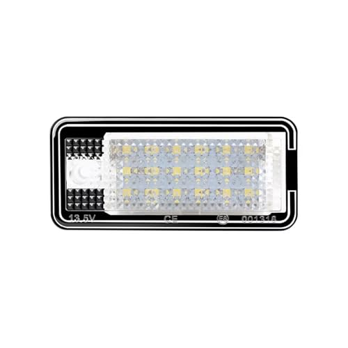 Lámpara luz placa matrícula LED Audi A3 A4 B6 Q7 soluciona bombilla trasera fundida 3