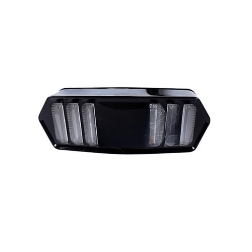 Feu arrière LED pour motos avec clignotant ambre et feu stop rouge 12V