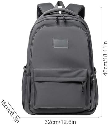 1 Pezzo Zaino Unisex Di Colore Uno, Alla Moda, Con Grande - Foto 14