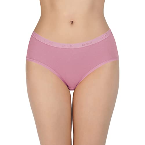 Image of Amante Solid Cotton Low Rise Hipster Panty Pack(Pack of 3)
