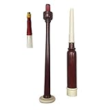 Woldorf USA Standard Palyable Rosewood Highland Bagpipe Practice Chanter IMM Wooden Ivory Fitting with Famous Brown color comes Plastic Reed