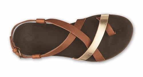 Image of OluKai Upena Women's Strappy Beach Sandal, Lightweight & Durable Design | Water Resistant Slides for All-Day Comfort & Style
