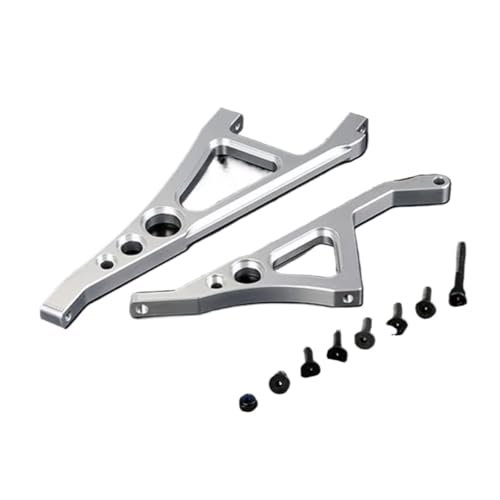 Kit renfort traverses RC en métal CNC Silver pour Losi 5ive-t