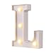 Produktbild LPxdywlk Licht Alphabet Buchstabe LED Nachtlicht Lampe Outdoor Home Club Hochzeitsfeier Wand Home Decor Für Geburtstagsfeier, Outdoor, Bar, Cafe L.None