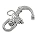 Murtenze 2 Pack Snap Shackle, Quick Release Swivel Marine Grade Boat Shackles, 316 Stainless Steel Sailing Halyard Sailboat Hardware for Sailing Rigging, Spinnaker Halyard