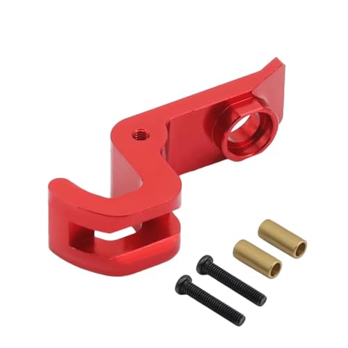 Coque alu MJX Hyper Go 16208 rouge : verrouillage renforcé pour modélisme RC