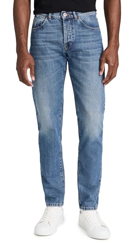 Men's Red- Loose Fit Jeans