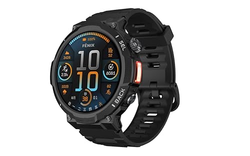 TIMU �A�E�g�h�A�X�}�[�g�E�H�b�` 48mm AMOLED�f�B�X�v���C �I�t���C���}�b�v&�i�r�Q�[�V���� 6�q���V�X�e�� �f���A���o���hGPS 27���Ԃ̃o�b�e���[���� 170+�X�|�[�c���[�h 45m Android/iPhone�p�t���[�_�C�r���O (�u
