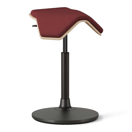 Image of Branch Saddle Stool, Height-Adjustable Active Seat with Ergonomic Design