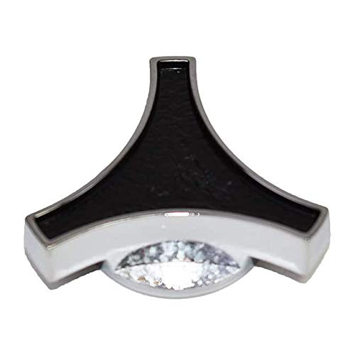 A-Team Performance - Air Filter Element Cabin Engine Fuel Air Heads Cleaner Wing Nut Large Spinner Universal - Compatible With Chevy Ford Mopar — Black Chrome #TOP2