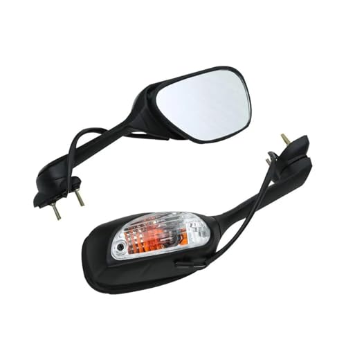 Espejo retrovisor de motocicleta Suzuki GSXR 600 para mejorar visibilidad trasera con señal giro