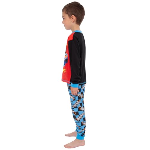 Hot Wheels Pajamas | Long Sleeve Boys Pjs | Race Car Pajamas For Boys | Multicolor 9, 104
