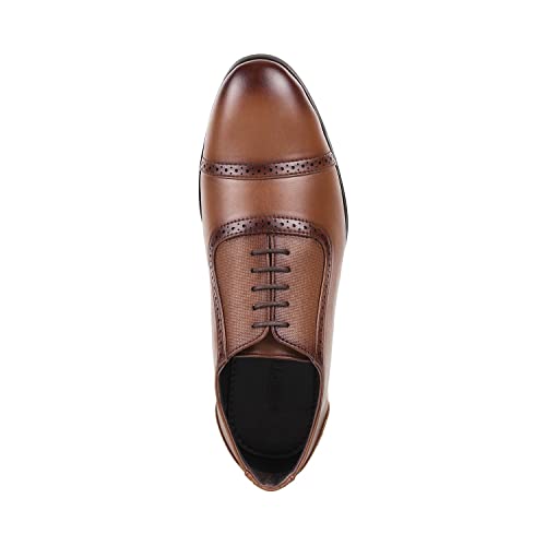Image of Metro Men's Formal Stylish Oxford Lace-up Shoes