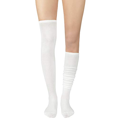 American Trends Women's Knee High & Thigh High Socks - Warm, Striped, Cosplay & Athletic Socks4