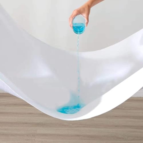 Image of Waterproof Crib Pad, 34 inch x 72 inch, Reusable Incontinence Flannel Crib Protector for Baby, Toddler, Elders and Pets - White