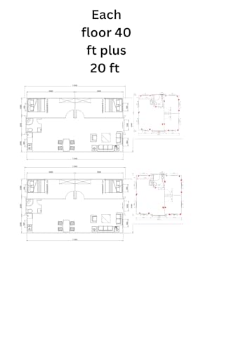 SEQ Fully Equipped Double Story 2 bedrooms prefab Expandable Container House 60ft by 40 ft Luxury Home with Terrace - Image 7