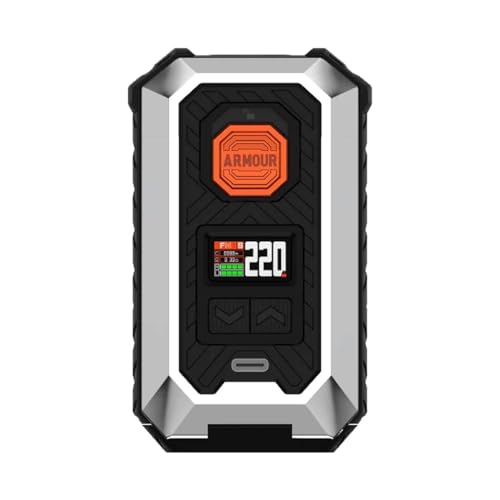 Vaporesso ARMOUR MAX MOD 220W Electronic Cigarette Vape 18650/21700 Vaporizer Support iTANK 2 Atomizer (Argent)