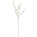 TYEERDEC Orchids Artificial Flowers, 10 Bunches Fake Silk Flowers for Decoration, Long Stem Artificial Flowers for Tall Vase Home Decor Indoor - White