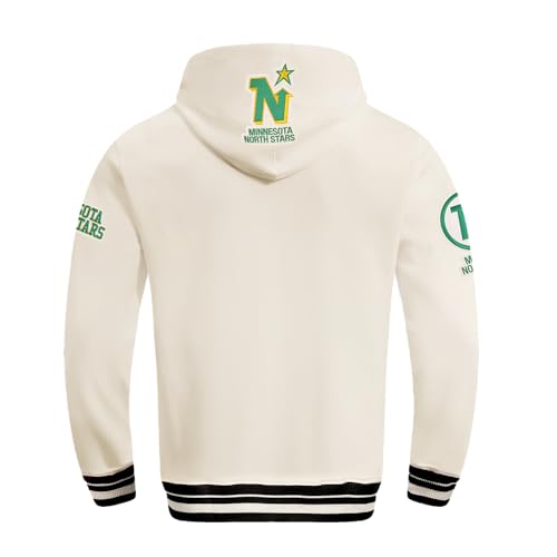 Image of Pro Standard Men's NHL Retro Classics Brushed Back French Terry Pull Over Hoodie