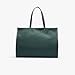 Lacoste Hertiage Canvas Cotton Tote Bag, Sinople/Abysm, One Size