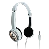 Lazy Daydreaming Raccoon in Tree Travel Portable On-Ear Foldable Headphones
