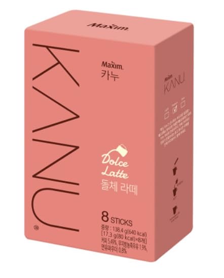 Kanu Maxim Latte Instant Coffee (Dolce (17.3g x 8T))
