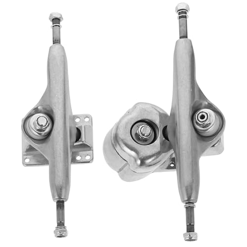 UPKOCH 2pcs Surf Skateboard Trucks with Gasket Lightweight Spring Bracket for Land Surfboard Adapter Easy to Replace and Maintain Durable Construction