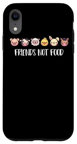 Vegan Friends Not Food Gift ������ ��� �H�i �g�����h �X�}�z�P�[�X iPhone XR �p