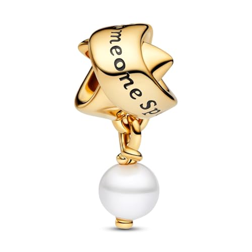 Colgante de cinta PANDORA de plata con perlas cultivadas el regalo ideal para momentos inolvidables