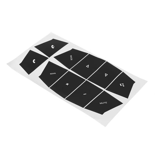 Autocollants de réparation bouton de volant pour rénover votre habitacle