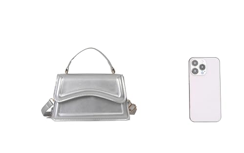 Image of SHUIANGRAN Stylish and Simple Crossbody Bag Small Square bag Purses for Women Satchel Shoulder bag Bag Purse