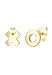 Produktbild Elli Ohrringe XOXO Wording Trend Cool Blogger 925 Silber Figa