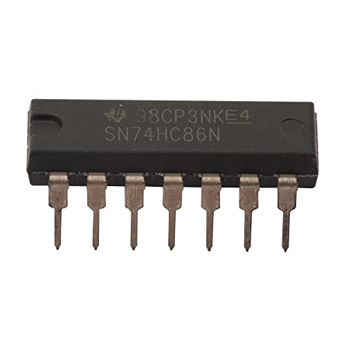10pcs 74HC86N SN74HC86N 74HC86 SN74HC86 DIP-14 Logic Gates Quad 2-Input Exclusive-OR GATE New