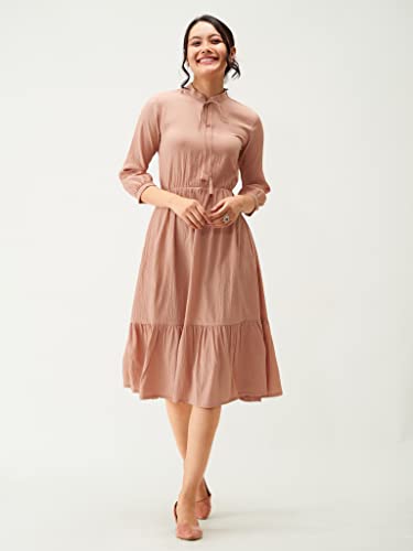 Image of AASK Women Fit and Flare Dress