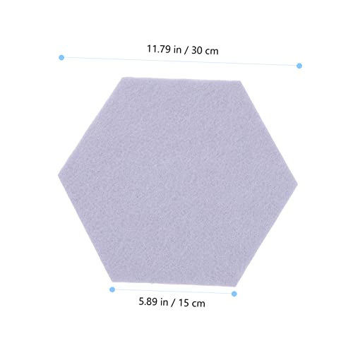 12 piezas Paneles Acústicos Hexagonales de Alta Densidad para Reducción de Ruido con Material de Fieltro Seguro y Fácil Instalación miniatura 2