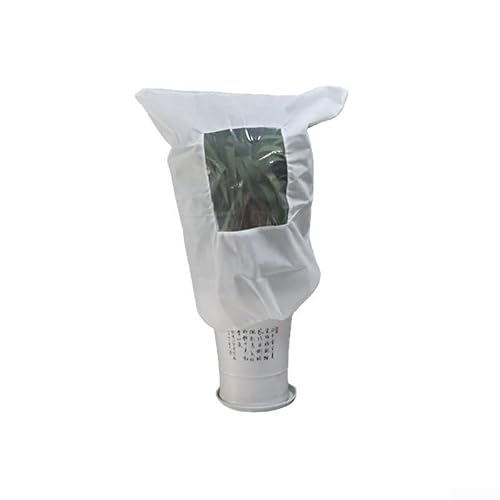 BlesConi Housse de protection contre le gel pour plantes, tissu non tissé isolé avec fenêtre transparente, 300 x 300 cm (100 x 100 cm)