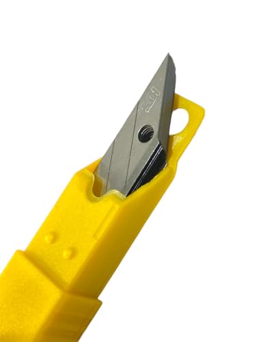 Deli Kit de lâminas para estilete 9mm 30 Graus aço carbono 10 unidades