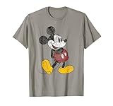 Disney Mickey Mouse Classic Standing Pose Distressed T-Shirt