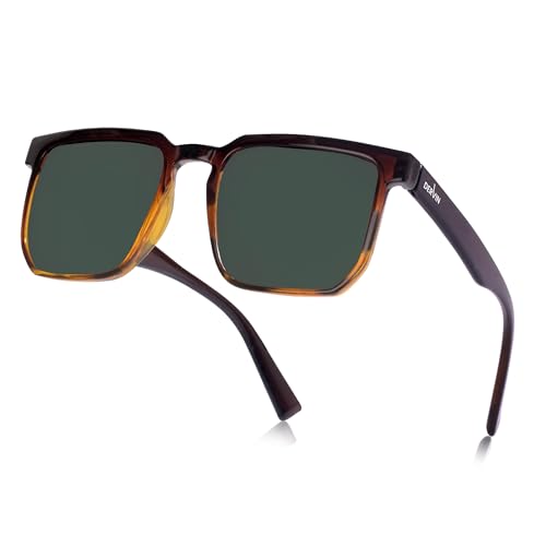 Image of Dervin Square Polarized UV Protected Sunglasses for Men and Women