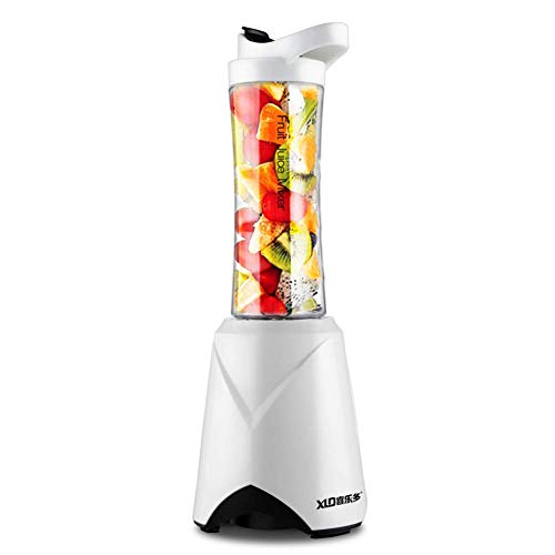 Entsafter Maschinen, Bewegliche Juicer Smoothie Flasche Küchengeräte Entsafter Cup Blender Orange Juicer Smoothie Blender Juice Mixer, Weiss