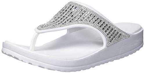 skechers cali breeze double strap eva slide sandal