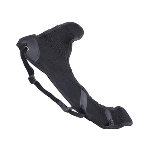 BUGUUYO Plastron Professionnel Respirant pour Tir à L'Arc Protection Thoracique Noire Légère et Ajustable Accessoire Portable de Chasse Unitaire