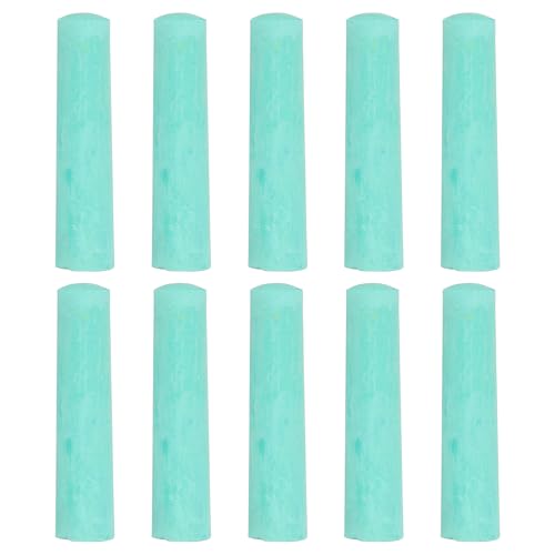 Craies de trottoir anti-poussière PATIKIL - 20 grandes craies lavables et solides bleu cyan