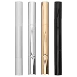 YUYUETIME 4 Stück Wiederbefüllbare Make up Flüssigkeitsröhrchen Drehbare Eyeliner Lippenöl Tubes Kleine Leere Kosmetikbehälter für Augenbrauenwachstum Nagellack Parfüm Leichte