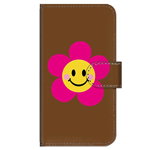 �K�[���Y�l�I �ėp AQUOS wish5 SH-52F �ƌ݊����̂���P�[�X �蒠�^ �X�}�z�P�[�X �g�уJ�o�[ �ϏՌ� (SMILE*flower �s���N) SHARP SH-52F-PD-CMR-YSZ-0241