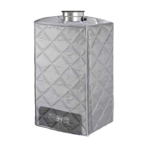 Acunny Funda Calentador De Agua | Embarazada Fortalecida Sin Tanque | Manta Para Calentador De Agua,Para Invierno Otoño Lluvia Polvo Hojas Interior Terraza Borde Piscina Restaurante